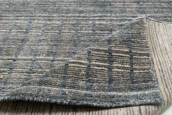 MONDO Handwebteppich grau