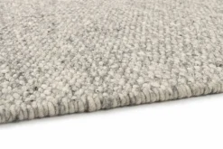 MONDO Handwebteppich grau