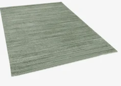 MONDO Handwebteppich modern grün