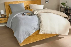 MONDO Jersey-Bettwäsche braun