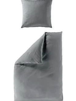 MONDO Jersey-Bettwäsche schwarz