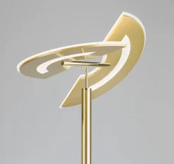 MONDO LED- Stehleuchte goldfarben
