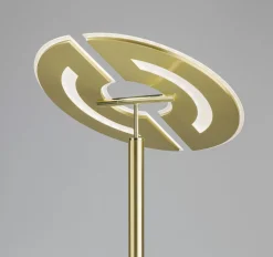 MONDO LED- Stehleuchte goldfarben