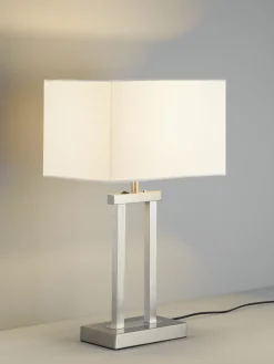 MONDO LED-Tischleuchte 3flg weißsilberfarben