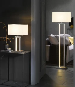 MONDO LED-Tischleuchte 3flg weißsilberfarben