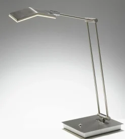 MONDO LED-Tischleuchte silberfarben