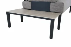 MONDO Loungeseitentisch grau