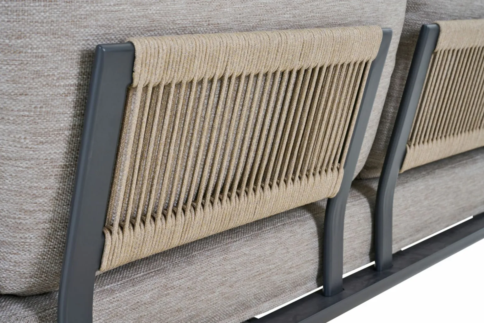 MONDO Lounge-Sofa braungrau