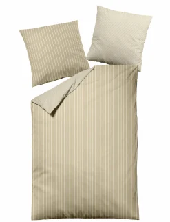 MONDO Mako-Satin-Bettwäsche beige