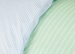 MONDO Mako-Satin-Bettwäsche grün