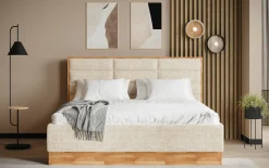 MONDO Polsterbett beige