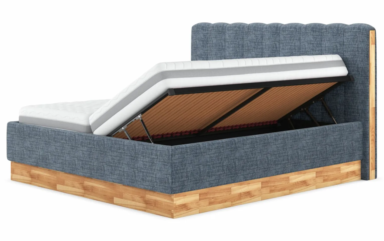 MONDO Polsterbett blau