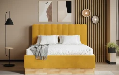 MONDO Polsterbett gelb