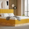MONDO Polsterbett gelb