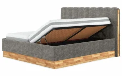 MONDO Polsterbett grau