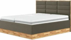 MONDO Polsterbett grau