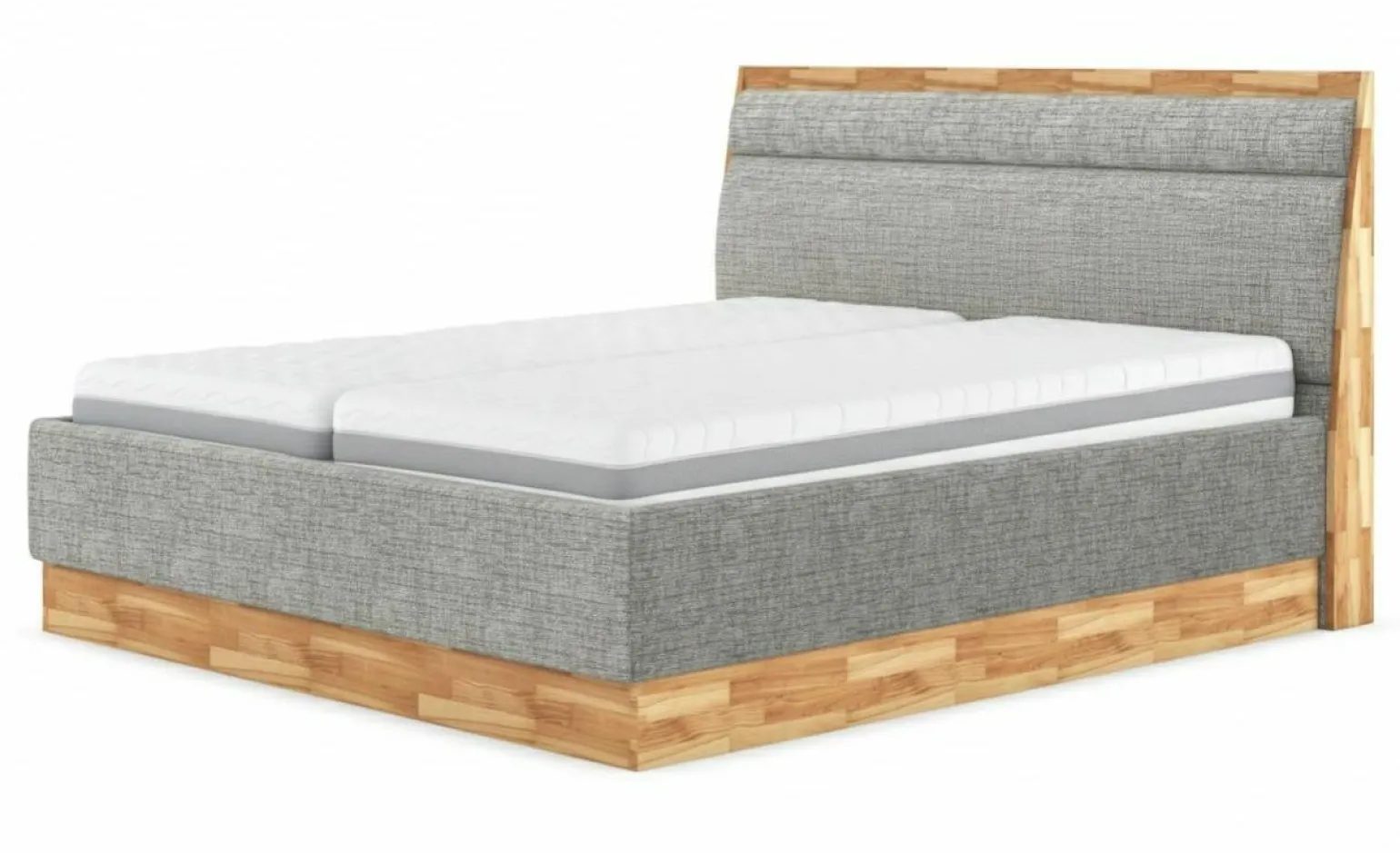 MONDO Polsterbett grau