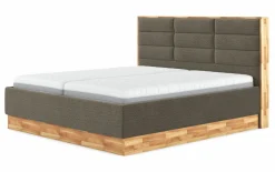 MONDO Polsterbett grau