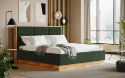 MONDO Polsterbett grün