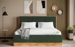 MONDO Polsterbett grün