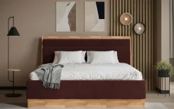 MONDO Polsterbett rot