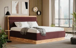 MONDO Polsterbett rot