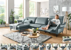 MONDO Polstergarnitur grau