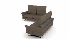 MONDO Polstergarnitur schwarz