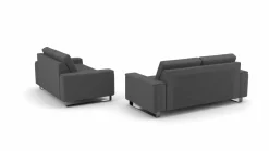 MONDO Polstergarnitur schwarz