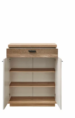 MONDO Schuhschrank braunweiß