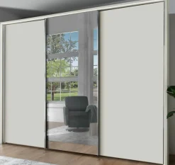 MONDO Schwebetürenschrank beige