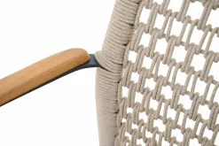 MONDO Stapelstuhl braungrau