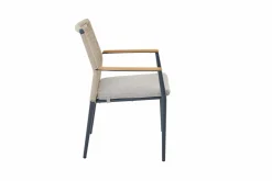 MONDO Stapelstuhl braungrau