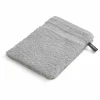 MONDO Waschhandschuh Feri grau
