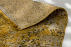 MONDO Webteppich modern goldfarben