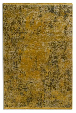 MONDO Webteppich modern goldfarben