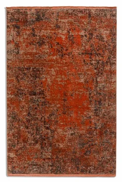 MONDO Webteppich modern rot