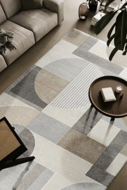 MONDO Webteppich modern weißbeige