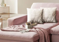 MONDO Wohndecke mit Fransen mehrfarbig