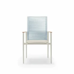 Musterring Gartenstapelstuhl graublau