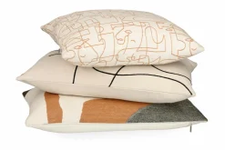 Musterring Kissenhülle beige