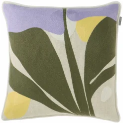 Musterring Kissenhülle violett