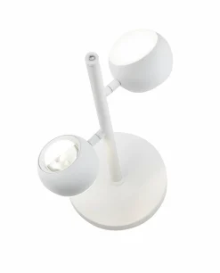 Musterring LED-Tischleuchte 2flg weiß