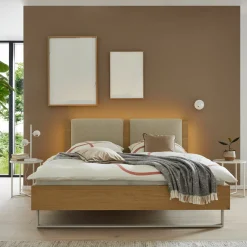 Musterring LED-Tischleuchte 2flg weiß