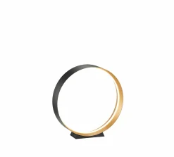 Musterring LED-Tischleuchte 1flg schwarzgoldfarben