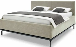 Musterring Polsterbett grau