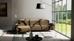 Musterring Polstergarnitur braun