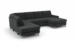 Musterring Polstergarnitur grau