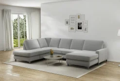 Musterring Polstergarnitur blau