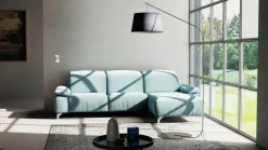 Musterring Polstergarnitur blau